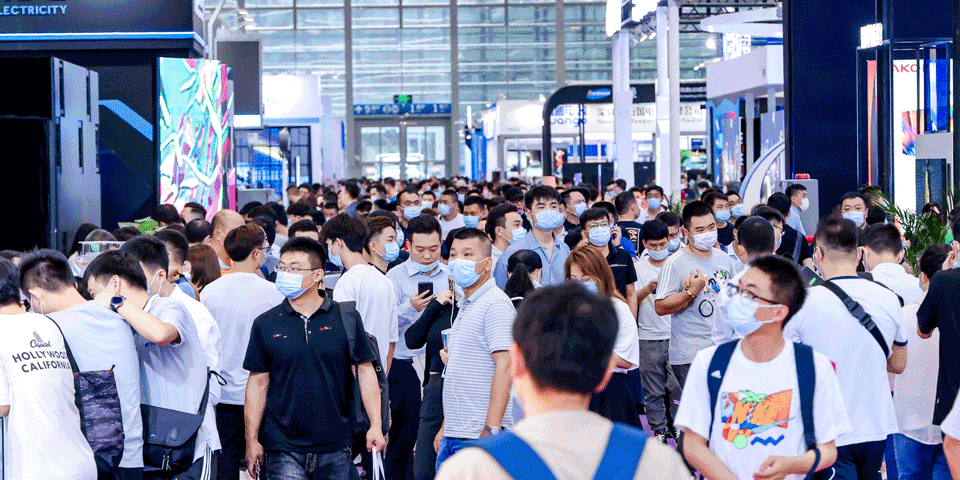 2021國際音視頻智慧集成展盛況動圖